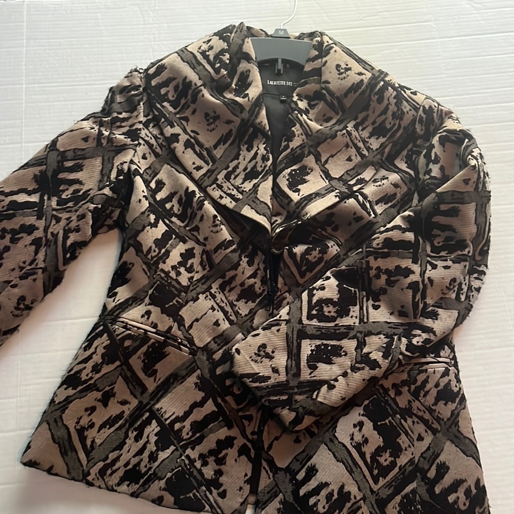 Lafayette 148 | wide collared blazer jacket